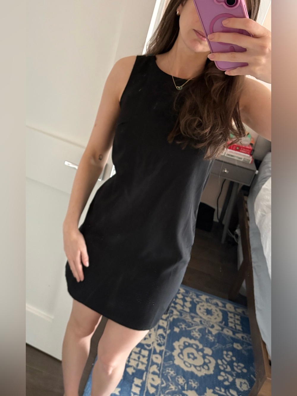 Dirty Ballerina Black Embroidered Cutout Mini Dress XS